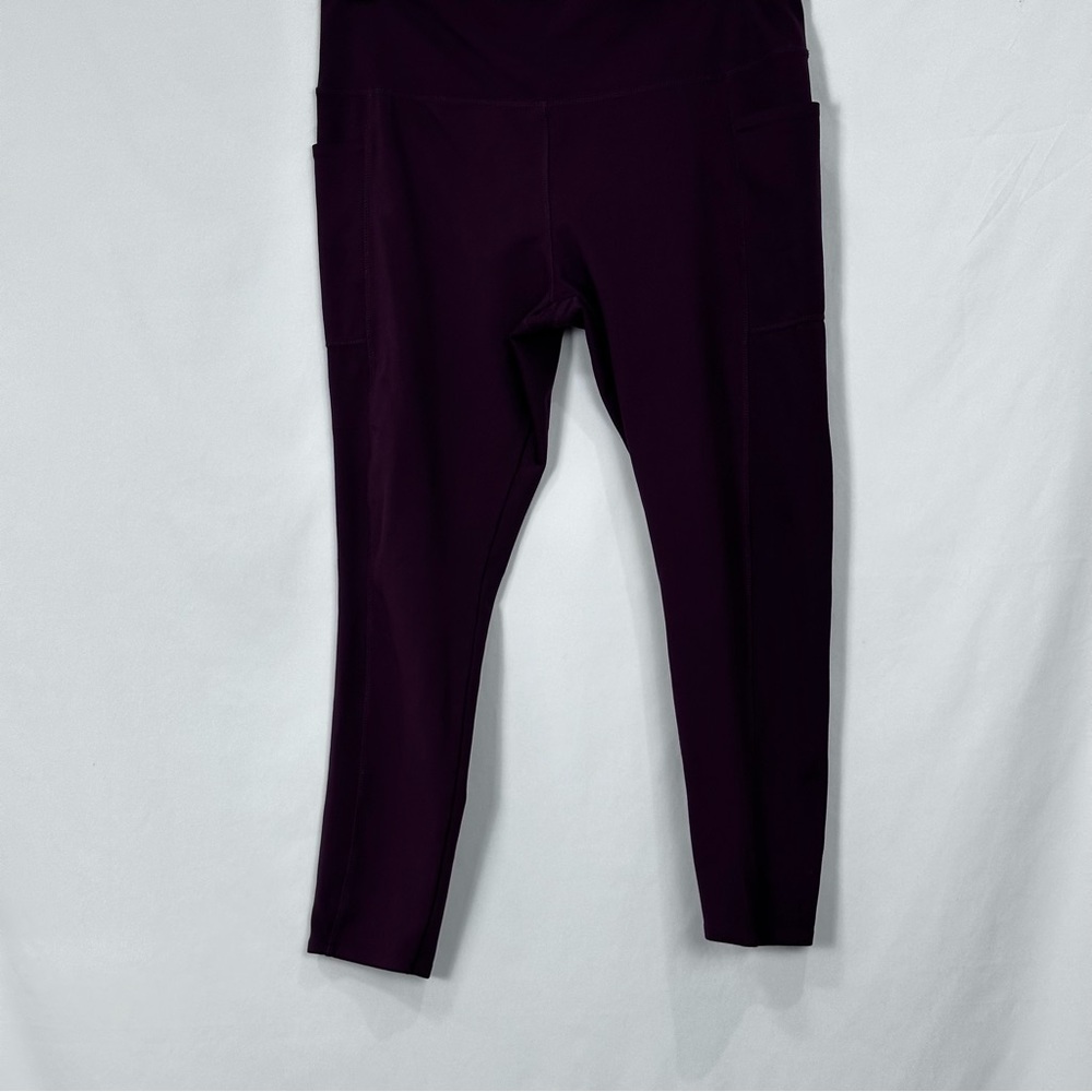 Danskin Women's Dark Cherry  Leggings Size XL